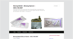Desktop Screenshot of benangbedah.dikramedika.com